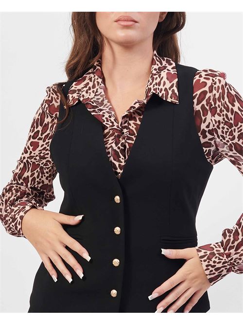 Gilet femme Yes Zee en viscose mélangée YES ZEE | G103-K9000801